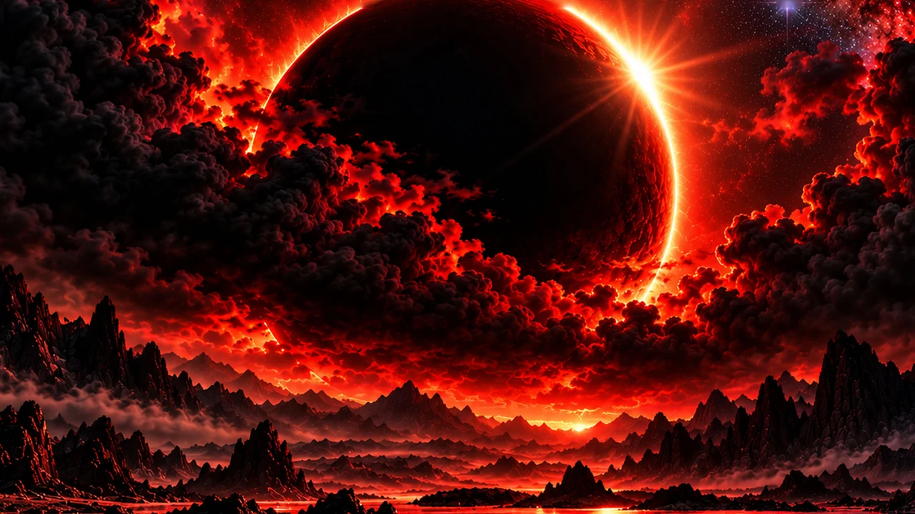 Widescreen concept artwork for Black Out!